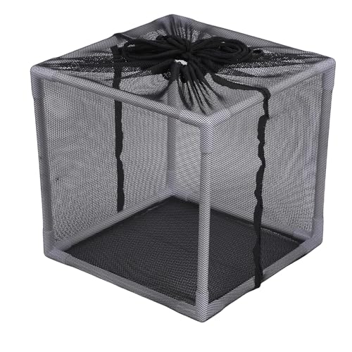 HEEPDD Teich Linerfilter mit Einstellbarer Rahmennetzabdeckung und 12 Verbindungsstangen Hohe Fließende Anti -Clogging Cube -Pumpen -Pumpen -Beutel Bag Box 10inch 10 Zoll von HEEPDD