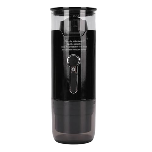 HEEPDD Tragbare Kaffeemaschine, Vollautomatische, Vielseitige Kapselauto -Kaffeemaschine mit Schnellem Heizsystem für Lange Reisen Camping oder Outdoor -Aktivitäten von HEEPDD