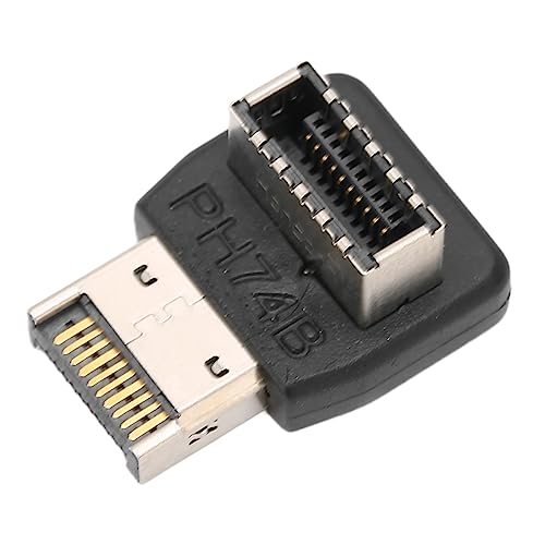 HEEPDD USB3.1 Type-E Adapter, USB3.1/10G 3.2/20G Full Speed ​​Einfach zu Installierender Computer-Motherboard-Adapter für Computer (PH74B) von HEEPDD