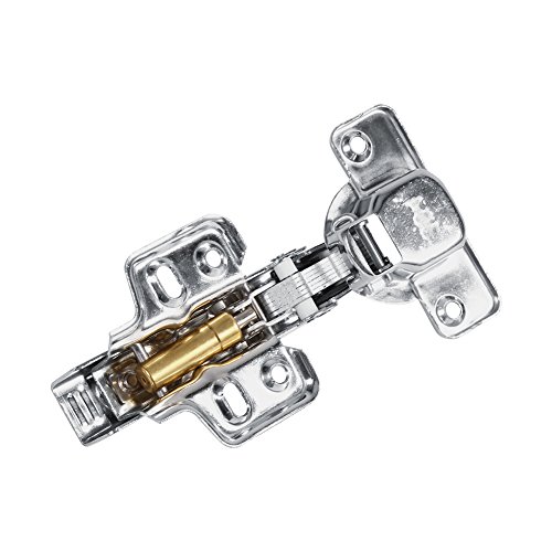 HEEPDD Weiche Enge Schrankscharniere, Scharniere Edelstahl Hydraulikscharniere Möbelscharnier für Küchenbad Schrank Schrank Kleiderschrank Kleiderschrank Tür Weiche Schlange Schrankscharniere, 95 ° von HEEPDD