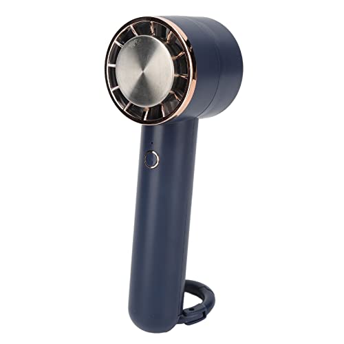 Kleiner USB-Lüfter, Eiskompresse Geräuscharmer tragbarer Handventilator 3 Einstellbare Geschwindigkeiten Hervorragend für Reisen im Freien (Blau) von HEEPDD