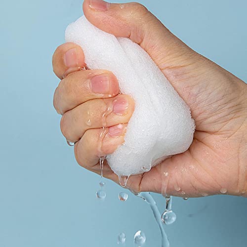 Lange Schwammbürste, weiche Schwammbürste für Weingläser, Milchflaschen und Wassergläser, kratzfreie Reinigung, elastisches und flexibles Design, praktisch mit Anhängern, Weiß Lange Schwammbürste, weiche Schwammbürste für Weingläser, Milchflaschen und Wassergläser, kratzfreie Reinigung, elastisches und flexibles Design, praktisch mit Anhängern, Weiß von HEEPDD