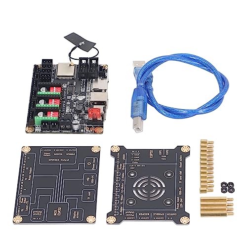 Lasergravierer-Motherboard, 32-Bit-8192-KByte-FLASH-DIY-Hochgeschwindigkeits-Lasergravierer-Steuerplatine (Motherboard und Schutzhülle) von HEEPDD