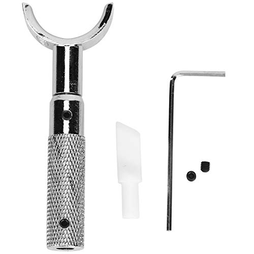 Manuelles Leder Schwenkmesser Set, manuelles verstellbares DIY Schwenkmesser mit hoher Härte Leder Carving Werkzeug für Lederarbeiten(B 7mm schräg) von HEEPDD