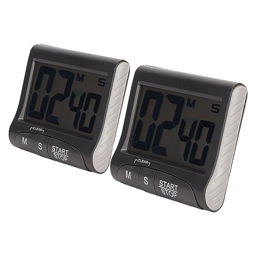 Programmierbarer Timer, Digitaler Küchentimer, Magnetisch, Multifunktionaler Countdown-Timer, Elektronischer Countdown-Timer Programmierbarer Timer, Digitaler Küchentimer, Magnetisch, Multifunktionaler Countdown-Timer, Elektronischer Countdown-Timer von HEEPDD