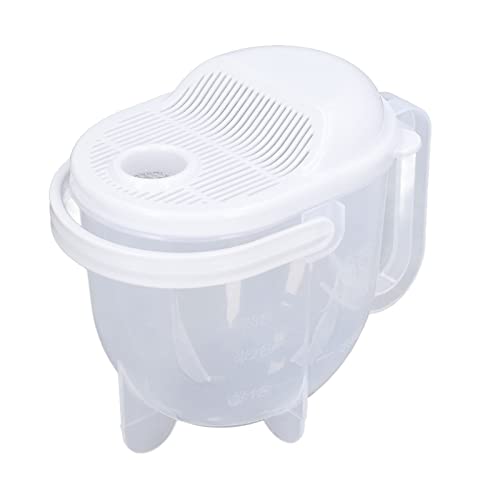 Reiswascher-Siebschüssel, Wasserspül-Reisreinigungskorb, Vielseitiges Küchen-Abtropfwerkzeug Zum Reinigen von Obst, Gemüse, Bohnen von HEEPDD
