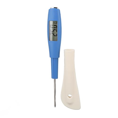 Süßigkeiten-Thermometer mit Silikongriff, Marmelade und Fleisch, Digitales Integriertes, Genaues 160-mAh-Thermometer mit Spatel für Schokolade von HEEPDD