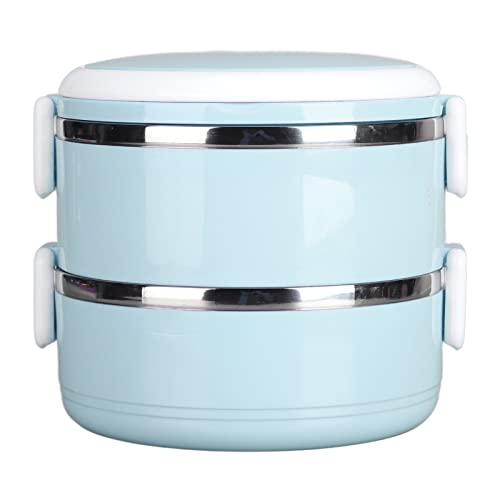 Thermo-Lunchbox, stapelbare heiße Lebensmittel, isolierte Box, Thermoskanne für heiße Speisen, 304 Edelstahl, runde Lunchbox, versiegelte Lebensmittelbehälter für isolierte -Picknicks Thermo-Lunchbox, stapelbare heiße Lebensmittel, isolierte Box, Thermoskanne für heiße Speisen, 304 Edelstahl, runde Lunchbox, versiegelte Lebensmittelbehälter für isolierte -Picknicks von HEEPDD