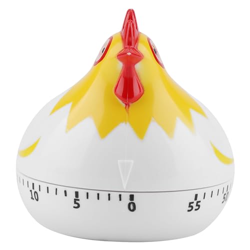 Tupot Huhn mit Koch-Alarm, Süße Küchenzeile Timer in PP (BLACK) (WHITE) von HEEPDD