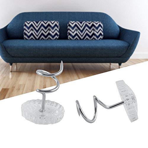 Twist Pins, Clear Heads Polster Twist Pins Bett Rock Schrauben Halter für Couch Chair Autosofa Dachhimmel Reparatur[30 Stück]Bettvolantbefestigung von HEEPDD