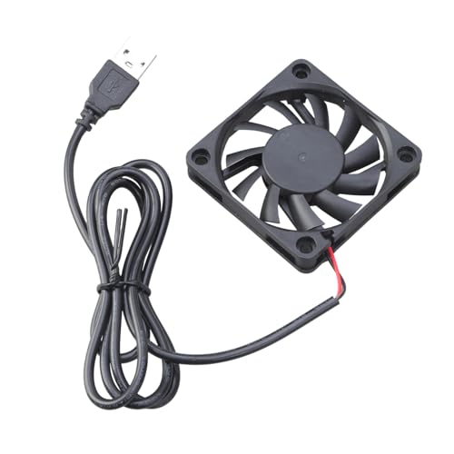 5 V USB PC Router Lüfter 60mm Kühllüfter Bürstenloser Tragbarer Kühllüfter Ersatz Für Routermodem HDTV Box Elektronisch von HEEZOU