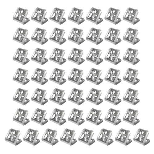 50 Stück 5 Löcher Sofa Federclip Haken Aufhänger Feste Klemmen für Möbelverstärkung Schnelle Installation Möbelhaken Aufhänger Feste Klemmen von HEEZOU