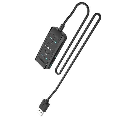 HEEZOU Externe USB-Soundkarte 7.1 Surround Auditory Adapter mit Soundsteuerung für PC-Gaming-Headsets, langes Kabel HEEZOU Externe USB-Soundkarte 7.1 Surround Auditory Adapter mit Soundsteuerung für PC-Gaming-Headsets, langes Kabel von HEEZOU