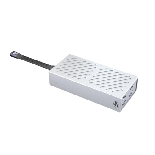 HEEZOU Fast Speed Case USB 40 Gbit/s Aluminiumgehäuse Für Externe PCIe 2280 M Key Festplatten USB 4/3.2/3.1/3.0-Geräte HEEZOU Fast Speed Case USB 40 Gbit/s Aluminiumgehäuse Für Externe PCIe 2280 M Key Festplatten USB 4/3.2/3.1/3.0-Geräte von HEEZOU
