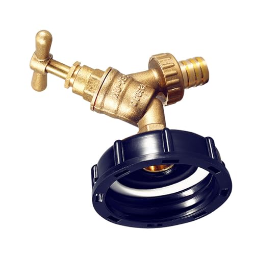 HEEZOU Fittings Adapter Tanks Adapter Messing Ventile Wasserhahn für Gartenschlauchverbinder Wassertanks Ersatzventile HEEZOU Fittings Adapter Tanks Adapter Messing Ventile Wasserhahn für Gartenschlauchverbinder Wassertanks Ersatzventile von HEEZOU
