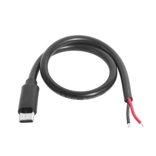 HEEZOU Professionelles 2p Open End Typ C Stecker Ladungsladungsladungsdrahtfreundliches Design Verbessert Die Aktuelle Lieferung 30 Cm Büro/Home Typ C Adapterkabel von HEEZOU