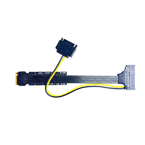 HEEZOU Sicheres M.2 NVMe auf U2U3 SSD-Adapterkabel, schnelle Datenübertragung, SataNetzteil HEEZOU Sicheres M.2 NVMe auf U2U3 SSD-Adapterkabel, schnelle Datenübertragung, SataNetzteil von HEEZOU