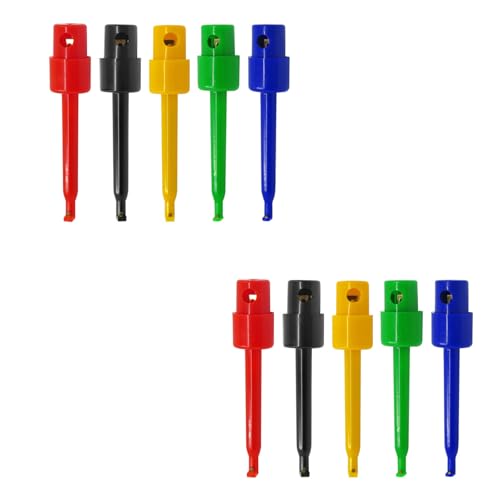 Hochleistungs Testhaken Mit Spring Action Clip Und Genauigkeitstipps Elektronik Reparaturclip Für Schaltkreise Analyse Multimeter Zubehör von HEEZOU