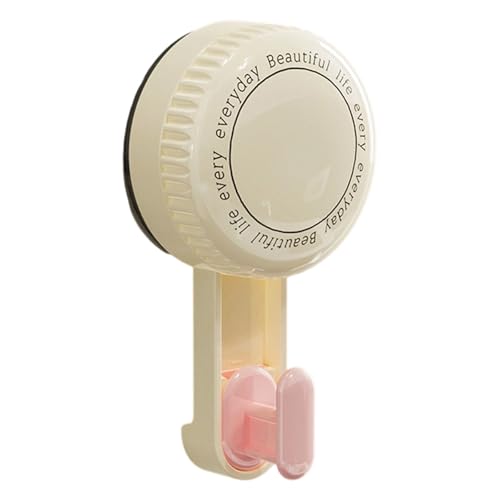 HEEZOU Multifunktionale Saughaken 360 Grad Schwebungen Design Kleiderbügel Zum Aufhängen Von Handtüchern Küchenwerkzeug Und Badezimmerartikel Starker Klebstoffhaken von HEEZOU