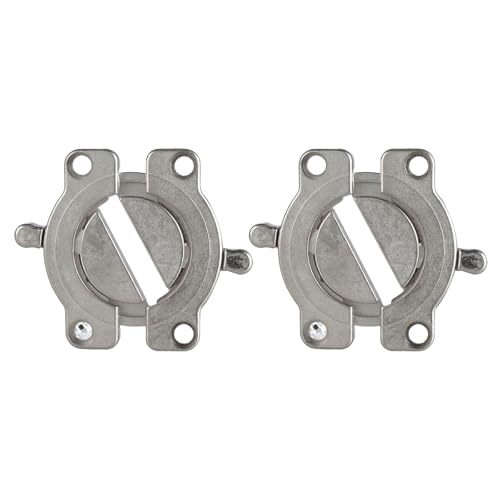 Set mit 2 drehbaren Riegelverbindern, tragbares Wohnaccessoire für Mehrzweck-Arbeitsplatte und Schreibtisch, täglicher Gebrauch Set mit 2 drehbaren Riegelverbindern, tragbares Wohnaccessoire für Mehrzweck-Arbeitsplatte und Schreibtisch, täglicher Gebrauch von HEEZOU