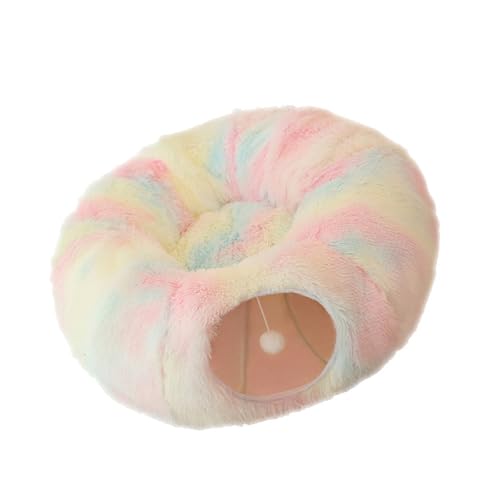 Tragbares Haustier-Schlafversteck Komfortables dickes Plüschhaus für Hunde Katzen Höhle Versteck für den Innenbereich Haustierschlaflösung von HEEZOU