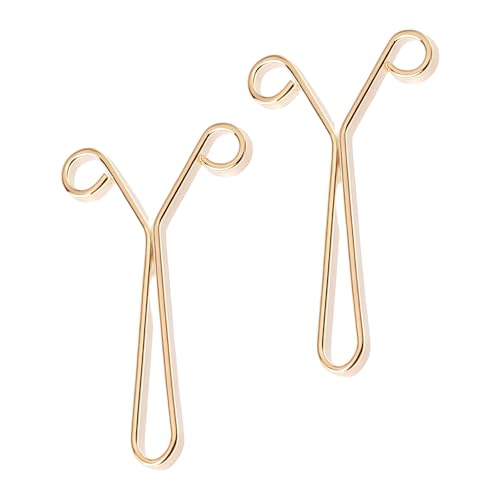 Verstellbare Modemanschette Clips Rolled Edge Design Leichtes Aluminiumlegierungs Schmuckzubehör Für Den Täglichen Gebrauch Für Den Täglichen Gebrauchsnutzungsgriff von HEEZOU