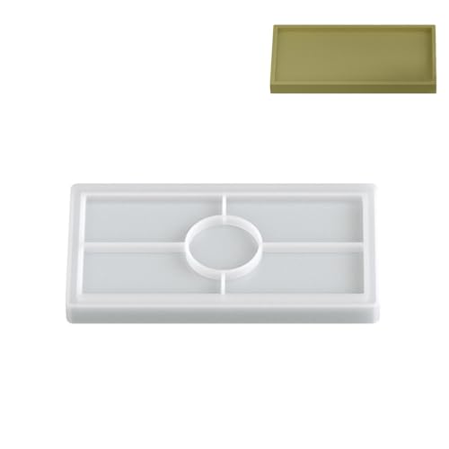 Vielseitige Silikonform Für Bastelschmuck Die Kosmetische Aufbewahrungsschokolade Und Home Dekoration Handwerk Organisatoren Tablett Silikonform von HEEZOU