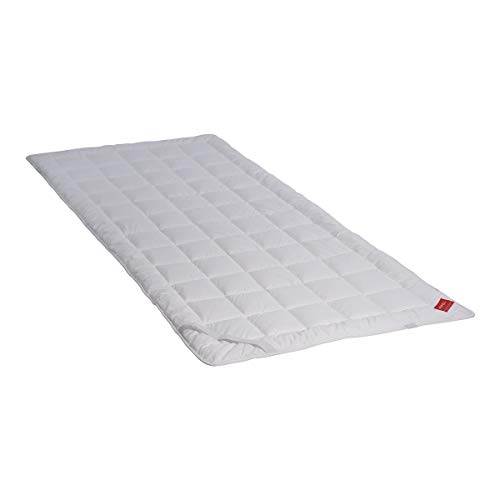 HEFEL KlimaControl Comfort Unterbett Tencel Matratzenauflage 500 g/m² weiß 140 x 200 cm von Hefel