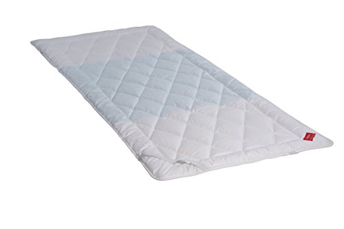 Hefel – Klimacontrol Cool Unterbett, Füllung: 100% Tencel, Farbe: Weiß, Maße: 90 x 200 x 2 cm von Hefel