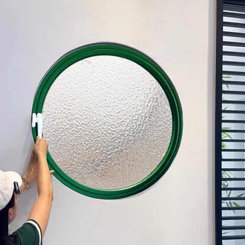 HEFJIAYCIQ Flush Mount Round Shed Fenster, 360° Drehbares Bullaugenfenster Mit Griffen, Badezimmer Küche Drehbare Belüftete Fenster Aus Gehärtetem Glas,Green 2,45cm/17.7in HEFJIAYCIQ Flush Mount Round Shed Fenster, 360° Drehbares Bullaugenfenster Mit Griffen, Badezimmer Küche Drehbare Belüftete Fenster Aus Gehärtetem Glas,Green 2,45cm/17.7in von HEFJIAYCIQ