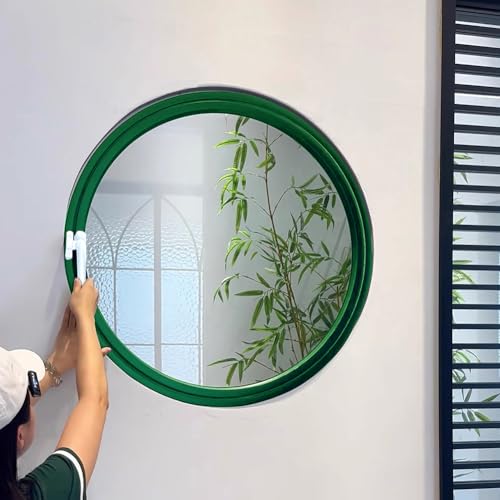 HEFJIAYCIQ Flush Mount Round Shed Fenster, 360° Drehbares Bullaugenfenster Mit Griffen, Badezimmer Küche Drehbare Belüftete Fenster Aus Gehärtetem Glas,Green 3,65cm/25.5in HEFJIAYCIQ Flush Mount Round Shed Fenster, 360° Drehbares Bullaugenfenster Mit Griffen, Badezimmer Küche Drehbare Belüftete Fenster Aus Gehärtetem Glas,Green 3,65cm/25.5in von HEFJIAYCIQ