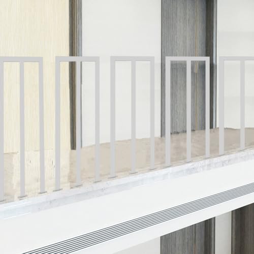 HEFJIAYCIQ Geländerstäbe Für Außenterrassen, 35–100 Cm Schmiedeeisernes Geländerstabsystem, Für Lofts, Veranden Und Balkone Im Innenbereich,Weiß,80cm/2.6ft HEFJIAYCIQ Geländerstäbe Für Außenterrassen, 35–100 Cm Schmiedeeisernes Geländerstabsystem, Für Lofts, Veranden Und Balkone Im Innenbereich,Weiß,80cm/2.6ft von HEFJIAYCIQ