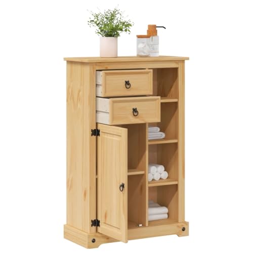 Badschrank Corona 70x33x110 cm Massivholz Kiefer Büroschrank Medizinschrank Bathroom Cabinet Medikamentenschrank für Gästezimmer Wohnbereich Badezimmer Toilette Badschrank Corona 70x33x110 cm Massivholz Kiefer Büroschrank Medizinschrank Bathroom Cabinet Medikamentenschrank für Gästezimmer Wohnbereich Badezimmer Toilette von HEFZGDB