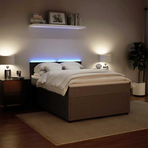 Boxspringbett mit Matratze Hellgrau 140x190 cm Samt Single Bed Bed Frame Familienbett Bettrahmen für Gästezimmer Herberge Wohnbereich Schlafzimmer Boxspringbett mit Matratze Hellgrau 140x190 cm Samt Single Bed Bed Frame Familienbett Bettrahmen für Gästezimmer Herberge Wohnbereich Schlafzimmer von HEFZGDB