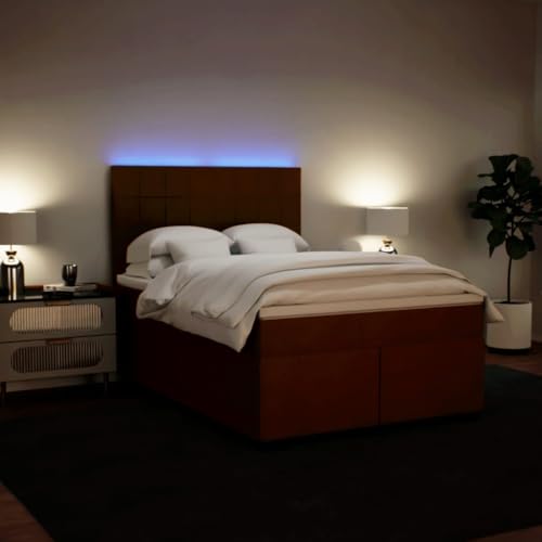 Boxspringbett mit Matratze Rosa 140x200 cm Samt Daybed Gästebett Familienbett Doppelbett für Gästezimmer Schlafzimmer Herberge Wohnbereich Boxspringbett mit Matratze Rosa 140x200 cm Samt Daybed Gästebett Familienbett Doppelbett für Gästezimmer Schlafzimmer Herberge Wohnbereich von HEFZGDB