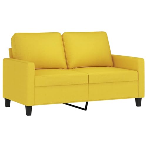 HEFZGDB 2-TLG. Sofagarnitur mit Kissen Hellgelb Stoff Loungesessel Couch Klein Big Sofa Kleine Couch Jugendzimmer für Aufenthaltsraum Wohnbereich Empfangsraum Schlafzimmer HEFZGDB 2-TLG. Sofagarnitur mit Kissen Hellgelb Stoff Loungesessel Couch Klein Big Sofa Kleine Couch Jugendzimmer für Aufenthaltsraum Wohnbereich Empfangsraum Schlafzimmer von HEFZGDB
