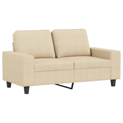 HEFZGDB 3-TLG. Sofagarnitur Creme Stoff Sessel Schlafzimmer Lesesessel Bequem Jugendsofa Sofa Wohnzimmer für Büro Wohnbereich Schlafzimmer Empfangsraum HEFZGDB 3-TLG. Sofagarnitur Creme Stoff Sessel Schlafzimmer Lesesessel Bequem Jugendsofa Sofa Wohnzimmer für Büro Wohnbereich Schlafzimmer Empfangsraum von HEFZGDB