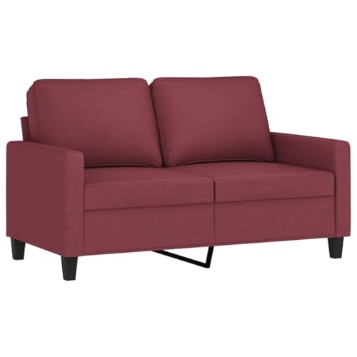 HEFZGDB 3-TLG. Sofagarnitur mit Kissen Weinrot Stoff Loungesessel Couch Klein Big Sofa Kleine Couch Jugendzimmer für Aufenthaltsraum Wohnbereich Empfangsraum Schlafzimmer HEFZGDB 3-TLG. Sofagarnitur mit Kissen Weinrot Stoff Loungesessel Couch Klein Big Sofa Kleine Couch Jugendzimmer für Aufenthaltsraum Wohnbereich Empfangsraum Schlafzimmer von HEFZGDB