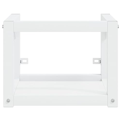 HEFZGDB Badezimmer Wand-Waschtischgestell Weiß 40x38x31 cm Eisen Kleiner Schrank Schuhschrank Badezimmerschränke Mehrzweckschrank für Wohnbereich Badezimmer Gästezimmer Toilette HEFZGDB Badezimmer Wand-Waschtischgestell Weiß 40x38x31 cm Eisen Kleiner Schrank Schuhschrank Badezimmerschränke Mehrzweckschrank für Wohnbereich Badezimmer Gästezimmer Toilette von HEFZGDB