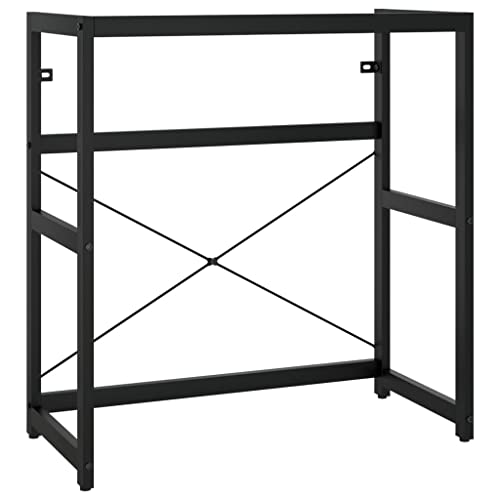HEFZGDB Badezimmer-Waschtischgestell mit Waschbecken Schwarz Eisen Kleines Schränkchen Schuhschrank Medizinschrank Kleiner Schrank für Wohnbereich Gästezimmer Toilette Küche HEFZGDB Badezimmer-Waschtischgestell mit Waschbecken Schwarz Eisen Kleines Schränkchen Schuhschrank Medizinschrank Kleiner Schrank für Wohnbereich Gästezimmer Toilette Küche von HEFZGDB