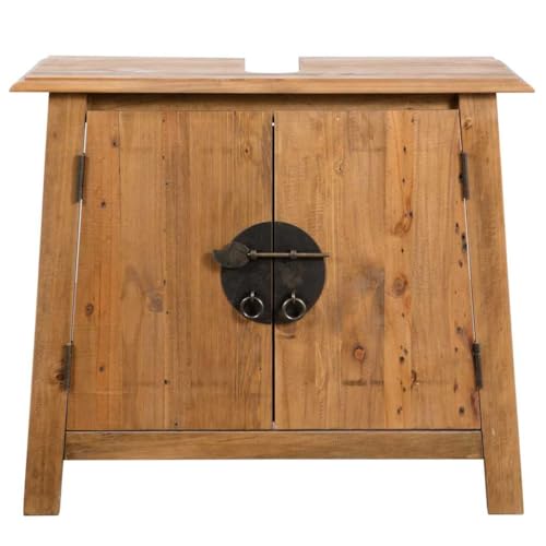 HEFZGDB Badmöbel-Set Massivholz Kiefer Mehrzweckschrank Schuhschrank Apothekerschrank Küche Badezimmerunterschrank für Küche Wohnbereich Toilette Badezimmer von HEFZGDB