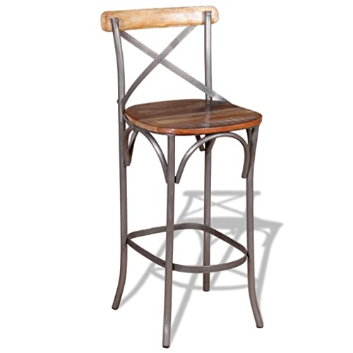 HEFZGDB Barhocker Altholz Massiv Bürohocker Schminkhocker Badhocker Modern Stuhl Büro für Gaststätten Café Wohnzimmer Bars von HEFZGDB