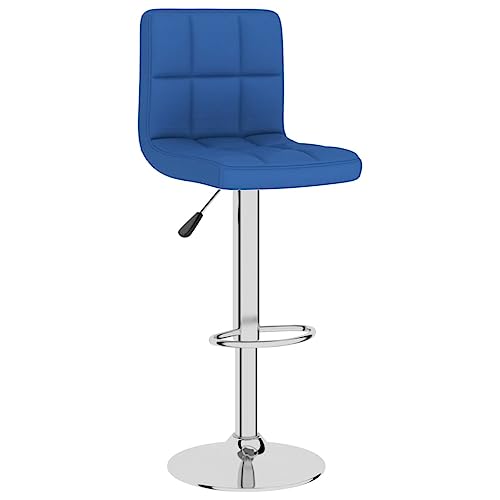 HEFZGDB Barhocker Blau Stoff Bar Chair Barhocker Küche Küchenhocker Küchenstuhl für Gaststätten Bars Wohnzimmer Café von HEFZGDB