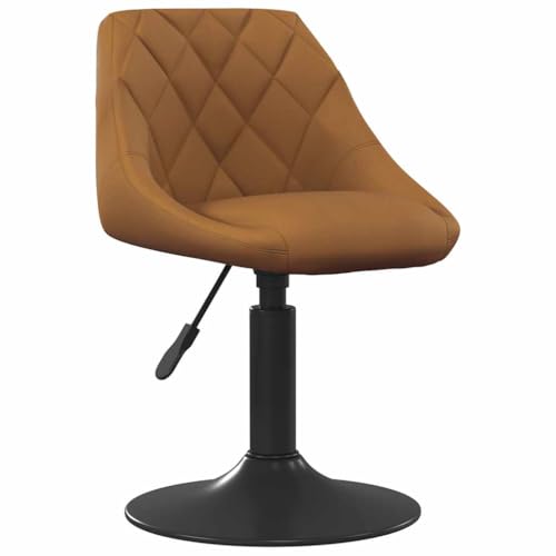 HEFZGDB Barhocker Braun Samt Schminksessel Barstuhl Esszimmerstühle Küchenstühle Modern für Gaststätten Bars Wohnzimmer Café von HEFZGDB