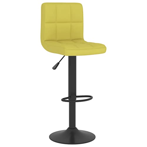 HEFZGDB Barhocker Grün Stoff Bürohocker Barstuhl Esszimmerstühle Vanity Chair für Wohnzimmer Café Bars Gaststätten von HEFZGDB