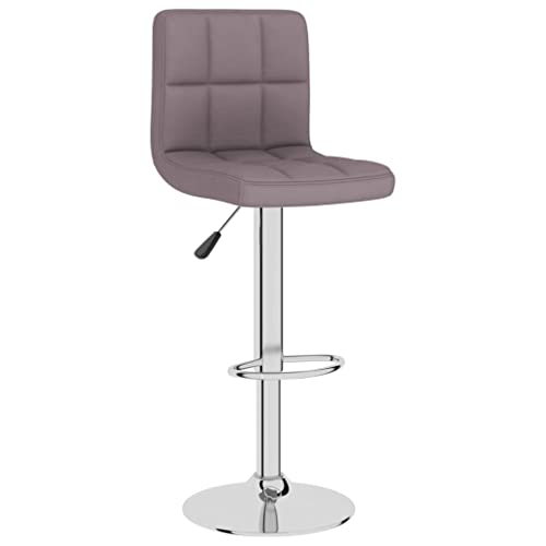 HEFZGDB Barhocker Taupe Stoff Bar Chair Barhocker Küche Küchenhocker Küchenstuhl für Gaststätten Bars Wohnzimmer Café von HEFZGDB