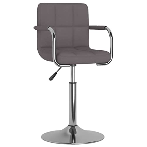 HEFZGDB Barhocker Taupe Stoff Hocker Klein Schminkhocker Küchenhocker Küchenstuhl für Café Bars Wohnzimmer Gaststätten von HEFZGDB
