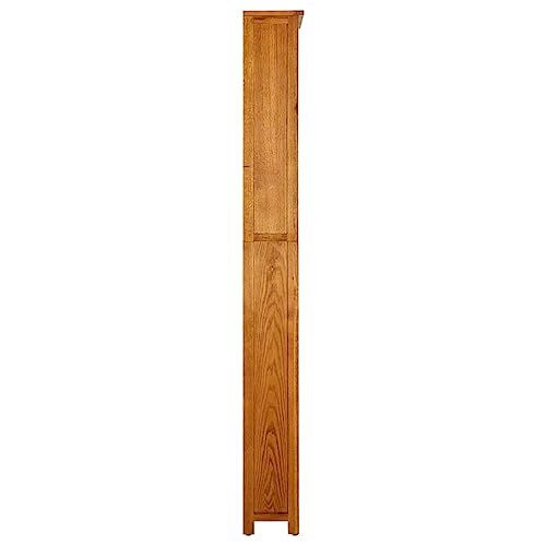HEFZGDB Bücherregal 7 Fächer 90x22,5x200 cm Massivholz Eiche Regal Küche Aktenschrank Regale Mehrzweckschrank für Arbeitszimmer Bibliothek Schlafzimmer Büro HEFZGDB Bücherregal 7 Fächer 90x22,5x200 cm Massivholz Eiche Regal Küche Aktenschrank Regale Mehrzweckschrank für Arbeitszimmer Bibliothek Schlafzimmer Büro von HEFZGDB