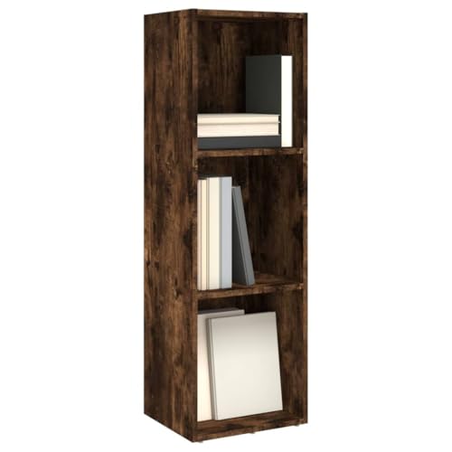 HEFZGDB Bücherschrank/TV-Schrank Räuchereiche 36x30x114cm Holzwerkstoff Vitrine Cd Regal Apothekerschrank Küche Küchenschrank für Wohnbereich Arbeitszimmer Büro Bibliothek HEFZGDB Bücherschrank/TV-Schrank Räuchereiche 36x30x114cm Holzwerkstoff Vitrine Cd Regal Apothekerschrank Küche Küchenschrank für Wohnbereich Arbeitszimmer Büro Bibliothek von HEFZGDB
