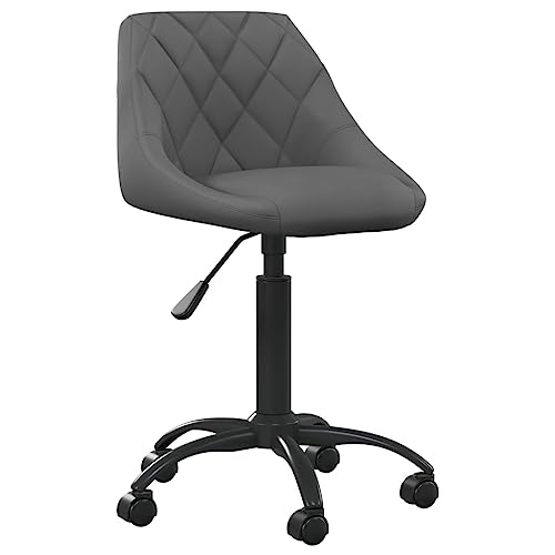 HEFZGDB Esszimmerstuhl Dunkelgrau Samt Stuhl Wohnzimmer Sitzhocker Dining Chairs Stuhl Esszimmer für Balkon Wohnstube Küche Speisesaal von HEFZGDB